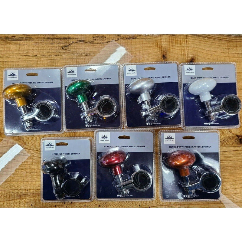 Universal steering wheel ,knob,spinner,handle car,and truck (choose color) STEERING Blue,Green,Orange,Red,White,Silver,Yellow,Black Rosy Brown