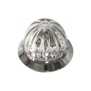 Roadworks mini 3/4" hero watermelons red or amber dual function clearance light watermelon sealed led RED CLEAR LENS Dark Gray