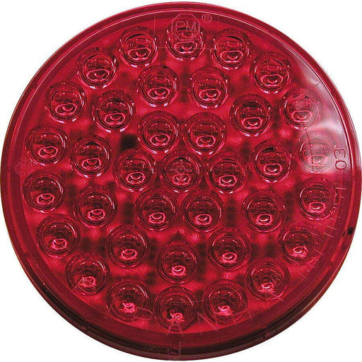 Peterson #817r stop turn tail red tail light 4" piranha series 4" Brown