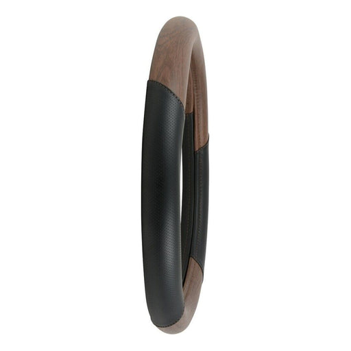 Dark Slate Gray 54060 truck universal steering wheel cover 18" matte natural dark wood black 54060 new steering wheel