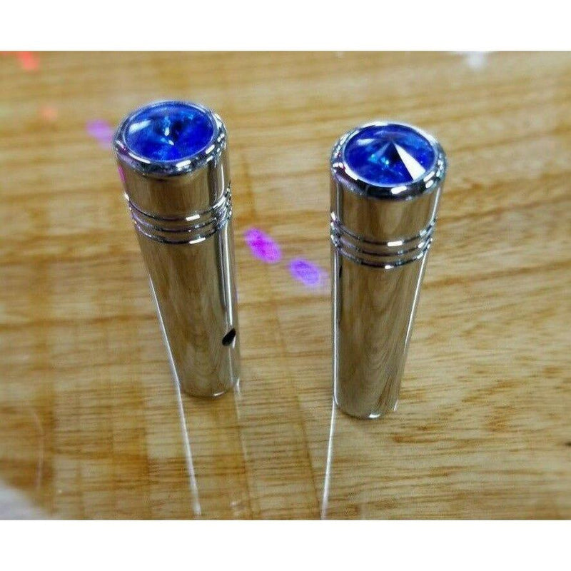 92861 Toggle switch extension 2 1/4" Blue jewel chrome aluminum all Kenworth models #92861 dash Dark Khaki