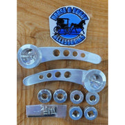 Billet Door Handle Kit universal pickup truck rat rod ford Chevy Mopar up-24039 DOOOR HANDLE Dim Gray