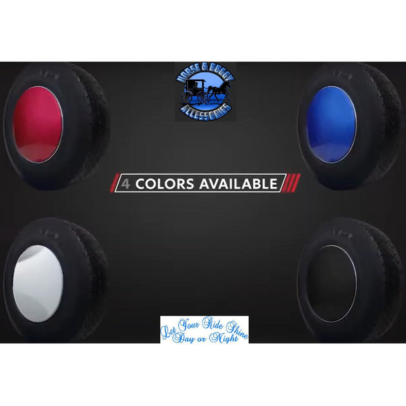 Aero Full-Moon Rear Axle Cover Kit matte red universal up-10346 AXLE COVER Black