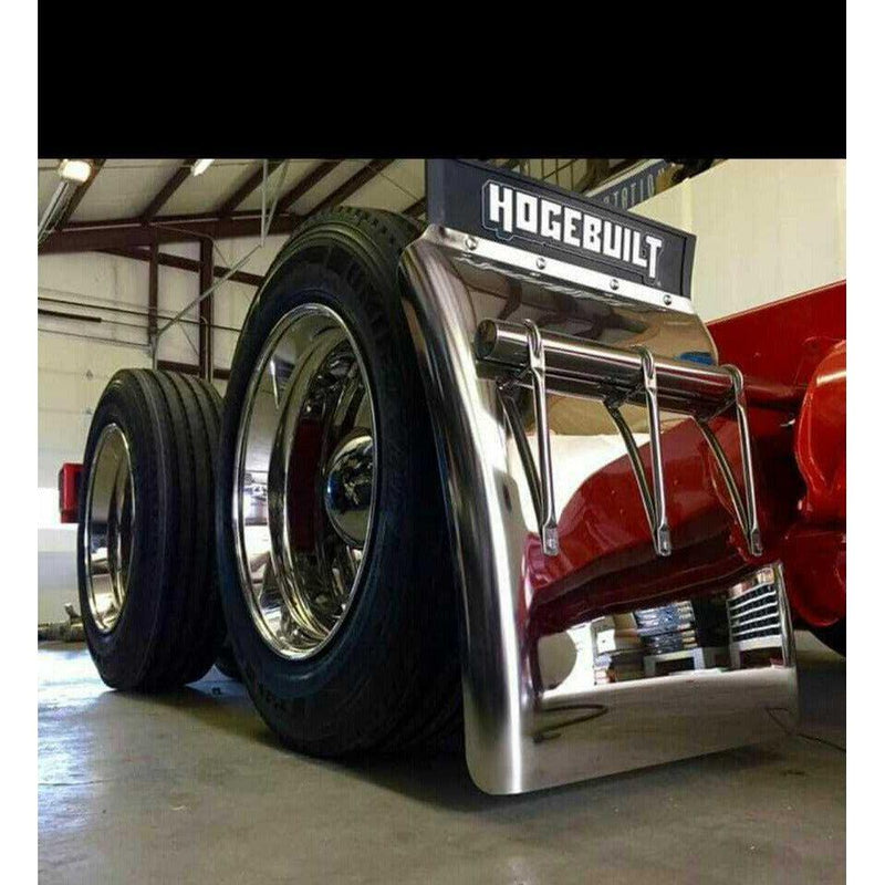 30" heavy duty 430 stainless hogebuilt quarter fenders pair w/hardware #hb130 QUARTER FENDER Black