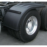 trux plastic poly half fender kit mounting hardware universal trx-spc35 HALF FENDERS Dark Slate Gray