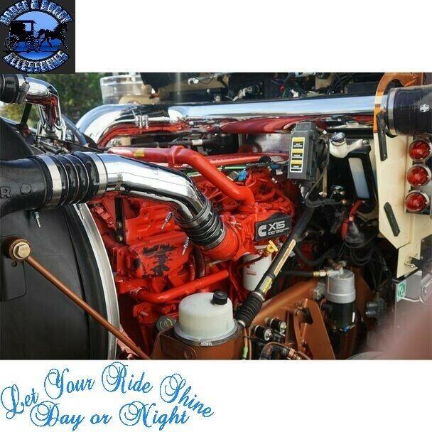 AIK-KWW-ISX Kenworth W900L Air Intake Kit Cummins isx 2011-2017 KENWORTH Dark Slate Gray