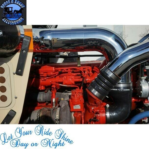 AIK-KWW18-x15 Kenworth 2018+ W900L Air Intake Kit Cummins X15 KENWORTH Tan