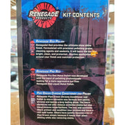 renegade "let your ride shine day or night" kit wheel, rubber, chrome polish new POLISHING Dark Slate Gray