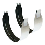 Peterbilt 6" wide stainless steel fuel tank straps 26" #pft-fts-26-6-ss-st PETERBILT Black