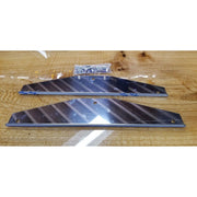 #10414 14" stainless steel mudflap weights pair weight with hardware universal MUD FLAP WEIGHTS Rosy Brown