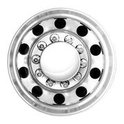 Chrome Rear Wheel Axle Hub Cover Kit trailer  ABS 33mm push-on Nut Covers #40242 axle covers Light Gray