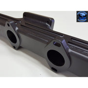 steed speed cat c15 turbo manifold cnc steel one piece cooler egt's black manifold Light Gray