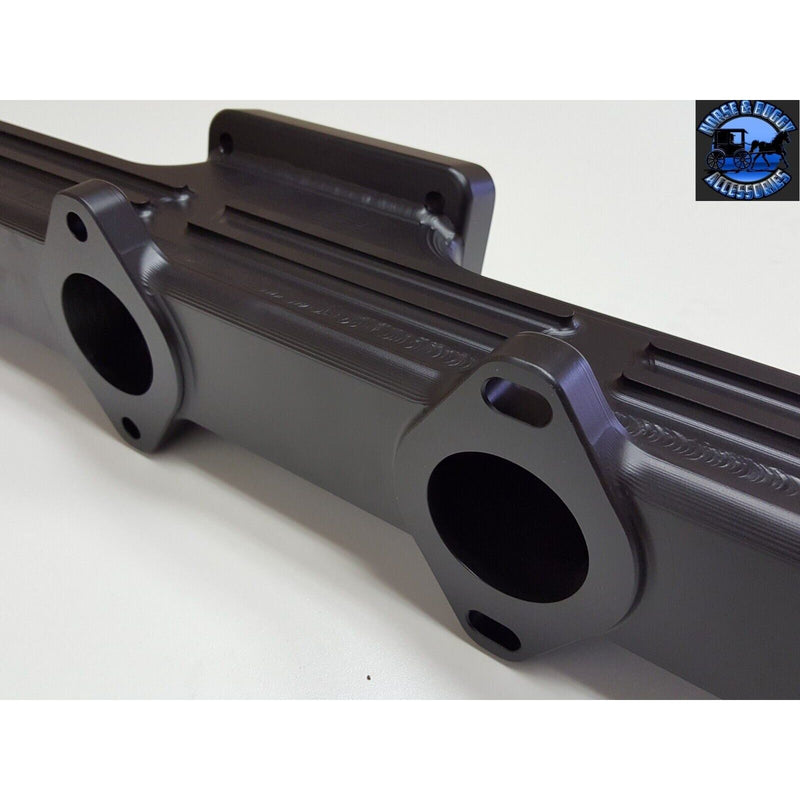 steed speed cat c15 turbo manifold cnc steel one piece cooler egt's black manifold Light Gray