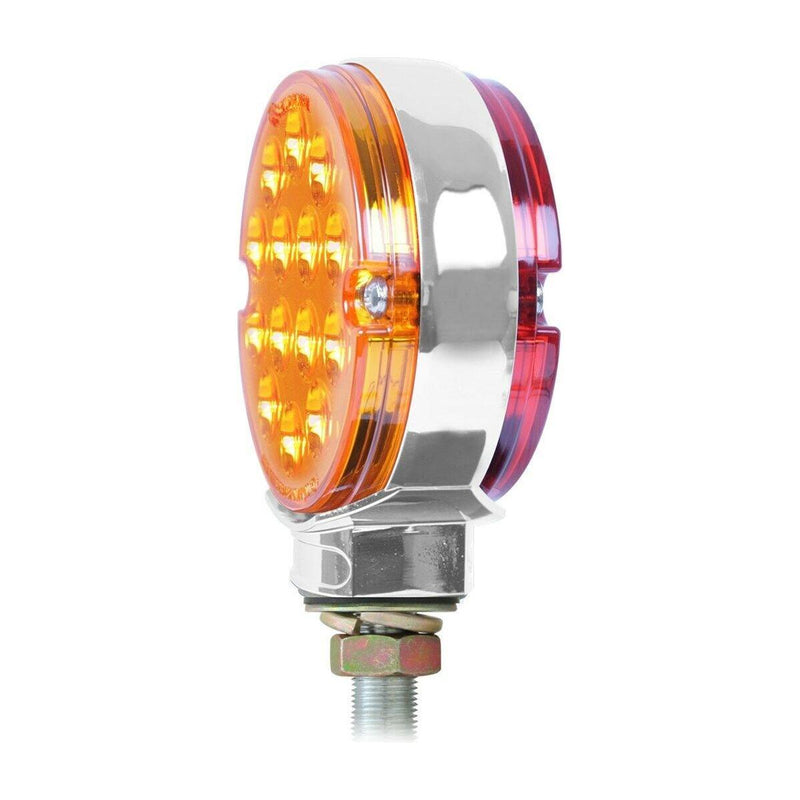 75190 3" DOUBLE FACE PEARL LED Popsicle LIGHT red/yellow amber turn signal #75190 LIGHTING Gray