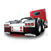 91312 universal rear center panel bumper peterbilt kenworth freightliner volvo 91312 REAR CENTER PANEL Gray