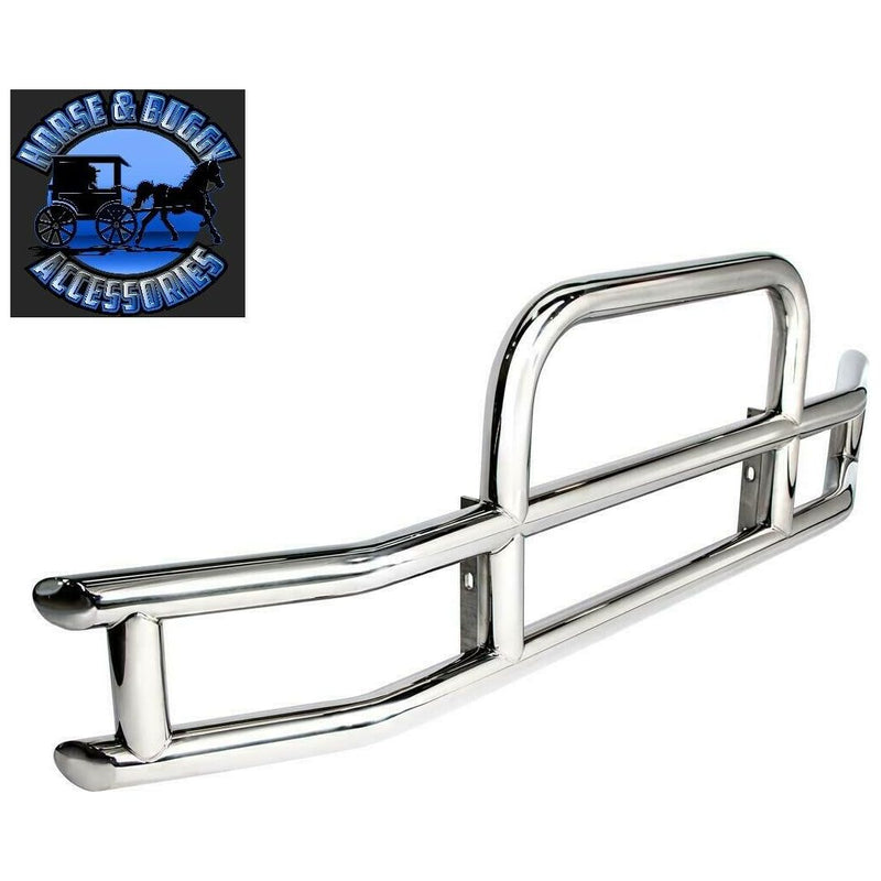 universal 304 polished stainless small cattle deer moose guard bumper #80000 UNIVERSAL Light Gray