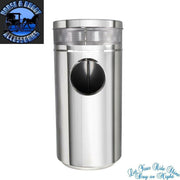 15" Chopped top Stainless Air Cleaner Housing #28201 AIR CLEANER Light Gray