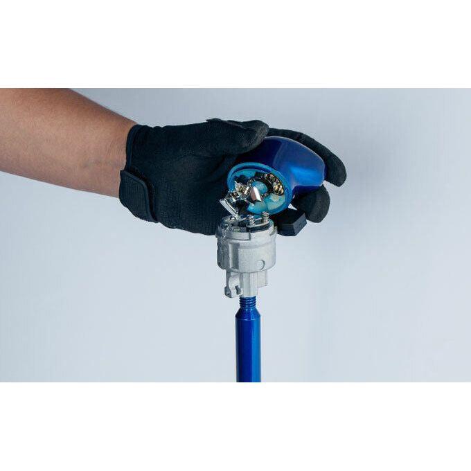 blue shifter extension 6" universal 1/2" thread car truck peterbilt new up-21924 UNIVERSAL Light Gray