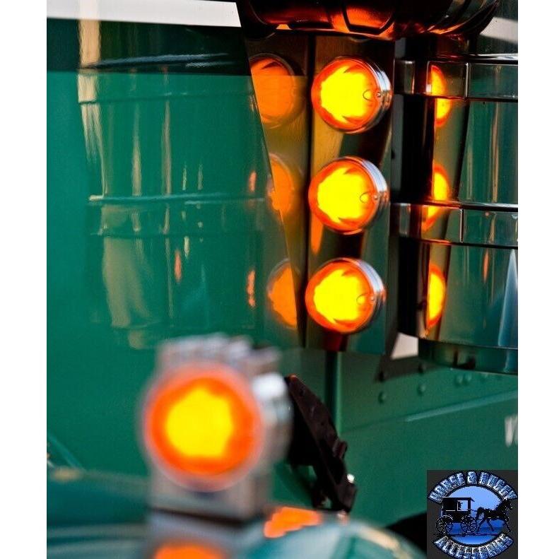 3 WATERMELON Kenworth Air Cleaner Light Bar, (mount only) Front (15") SHIFT #170662 kenworth air cleaner Dark Slate Gray