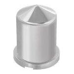 CR. PL. POINTED PUSH-ON NUT CVR W/ FLANGE 33 M/MX3-1/8" Dark Gray