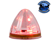 2" watermelon grommet mount dual function watermelon sealed led 2" red/clear Tan