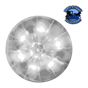 2" watermelon grommet mount dual function watermelon sealed led 2" WHITE/CLEAR Gray