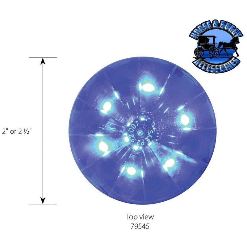 2" watermelon grommet mount dual function watermelon sealed led 2" amber/amber,2" amber/clear,2" red/red,2" red/clear,2" BLUE/BLUE,2" BLUE/CLEAR,2" GREEN/GREEN,2" GREEN/CLEAR,2" WHITE/CLEAR Steel Blue
