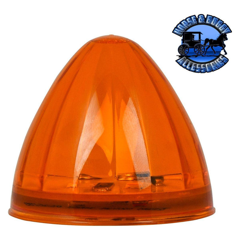 2 1/2" Watermelon sealed led grommet mount watermelon sealed led amber/amber Chocolate