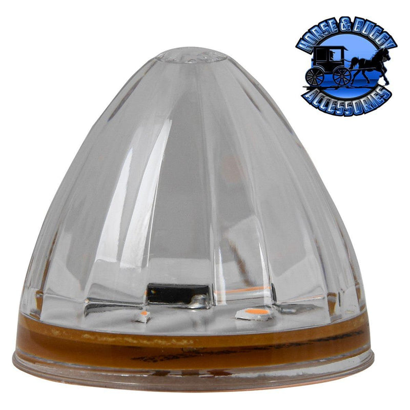 2 1/2" Watermelon sealed led grommet mount watermelon sealed led amber/amber,amber/clear,red/red,red/clear,white/clear,blue/blue,blue/clear,green/green,green/clear Dark Gray