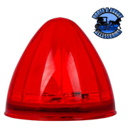 2 1/2" Watermelon sealed led grommet mount watermelon sealed led amber/amber,amber/clear,red/red,red/clear,white/clear,blue/blue,blue/clear,green/green,green/clear Red