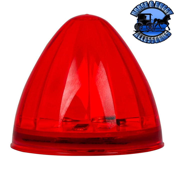 Red 2 1/2" Watermelon sealed led grommet mount watermelon sealed led amber/amber,amber/clear,red/red,red/clear,white/clear,blue/blue,blue/clear,green/green,green/clear