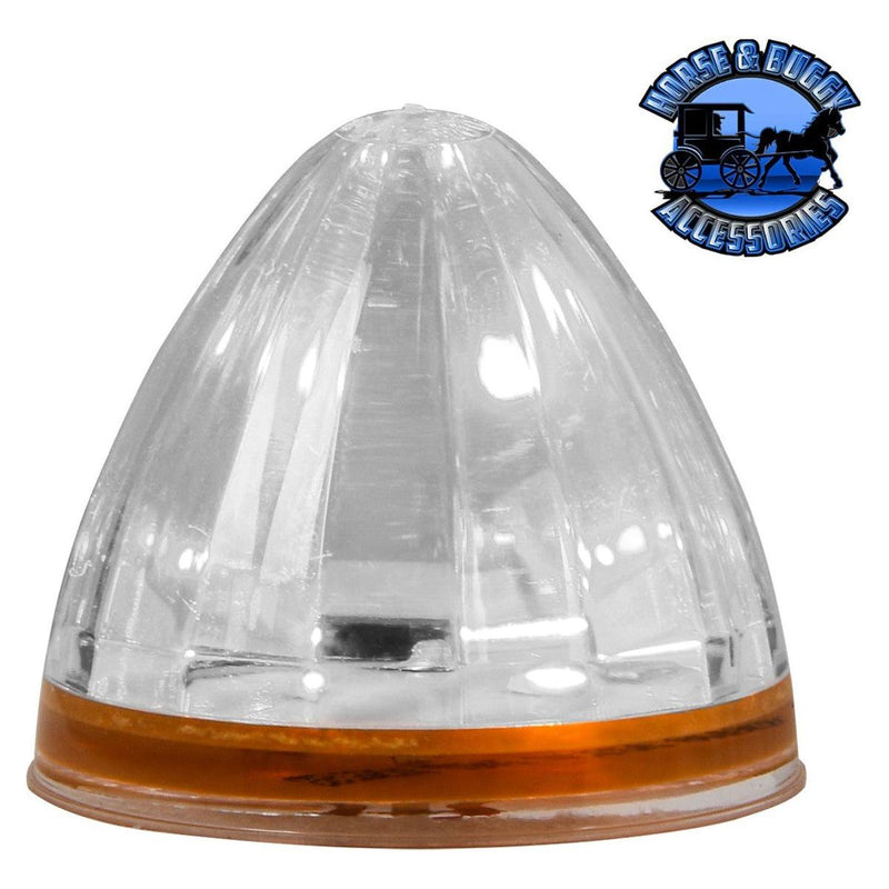 2 1/2" Watermelon sealed led grommet mount watermelon sealed led white/clear Gray