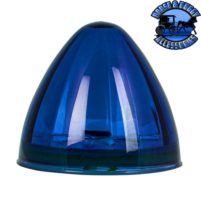 Midnight Blue 2 1/2" Watermelon sealed led grommet mount watermelon sealed led amber/amber,amber/clear,red/red,red/clear,white/clear,blue/blue,blue/clear,green/green,green/clear