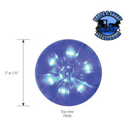 2 1/2" Watermelon sealed led grommet mount watermelon sealed led amber/amber,amber/clear,red/red,red/clear,white/clear,blue/blue,blue/clear,green/green,green/clear Steel Blue