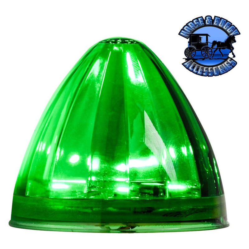 2 1/2" Watermelon sealed led grommet mount watermelon sealed led green/green Lime Green