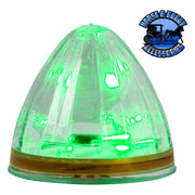 2 1/2" Watermelon sealed led grommet mount watermelon sealed led green/clear Light Green