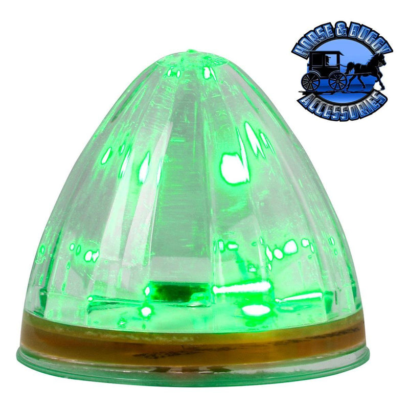 2 1/2" Watermelon sealed led grommet mount watermelon sealed led green/clear Light Green