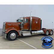 Kenworth 13" x 9" Rollin-low reverse bowtie sun visor #2014 Gray