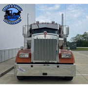 Kenworth 13" x 9" Rollin-low reverse bowtie sun visor #2014 Dark Gray