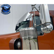 Kenworth 13" x 9" Rollin-low reverse bowtie sun visor #2014 Dark Gray