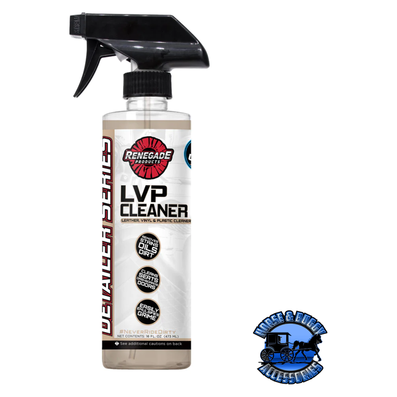 Renegade LVP Leather, Vinyl, & Plastic Cleaner Renegade Detailer Series 16 ounce Black