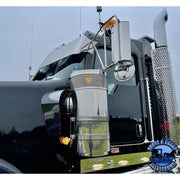 12 guage Kenworth 12" straight visor fits-aero cab models #KWAC-SM-ST-12-SS-2PC visor Dark Slate Gray